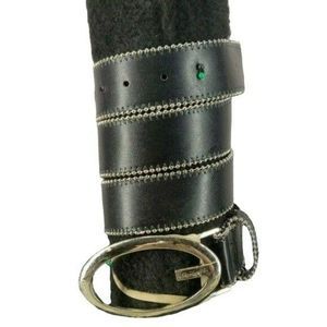 Guess Style #957036 Black‎ With Silver Belt